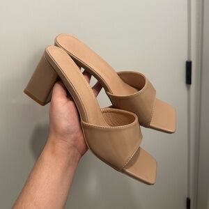 Nude heels